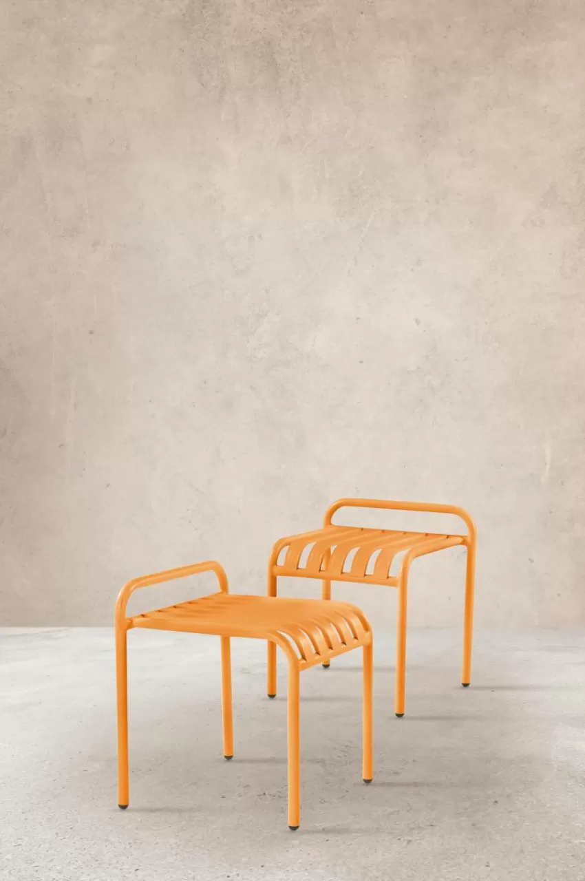 Utestolar & Utepallar | Utemöbler*Jotex NERJA Pall 2-pack Orange