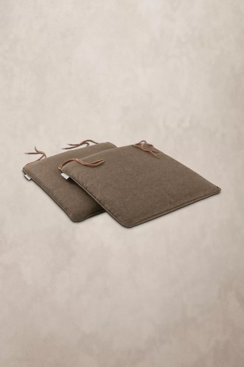 Utefåtöljer | Stolsdynor & Sittkuddar*Jotex NERJA Sittdyna Karmstol 2-pack Brun