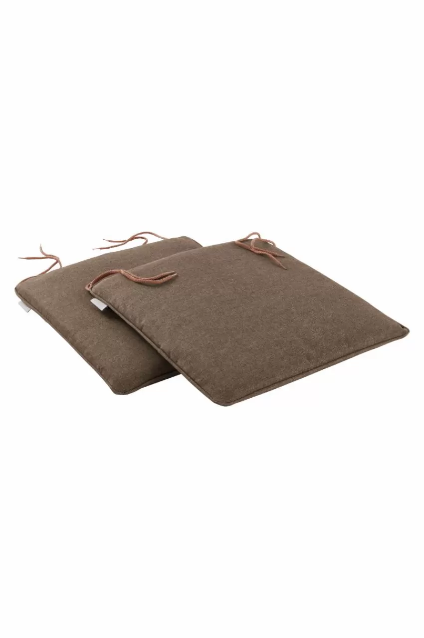 Utefåtöljer | Stolsdynor & Sittkuddar*Jotex NERJA Sittdyna Karmstol 2-pack Brun