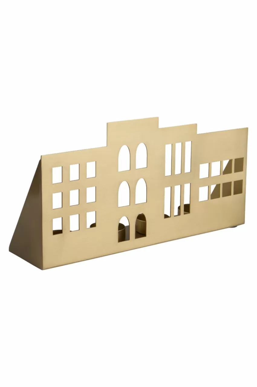 Ljuslyktor*Jotex NEW YORK Ljuslykta Guld