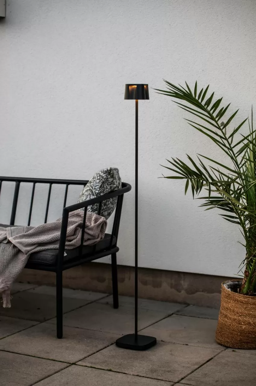 Utebelysning | Utebelysning*Jotex NICE Golvlampa Uppladdningsbar Utomhus Svart