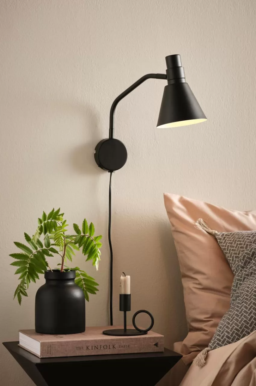 Vägglampor*Jotex NICEVILLE Vägglampa Svart