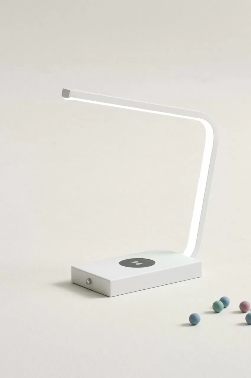Bordslampor | Barnlampor*Jotex NICI Bordslampa LED Uppladdningsbar/laddningsfunktion Vit
