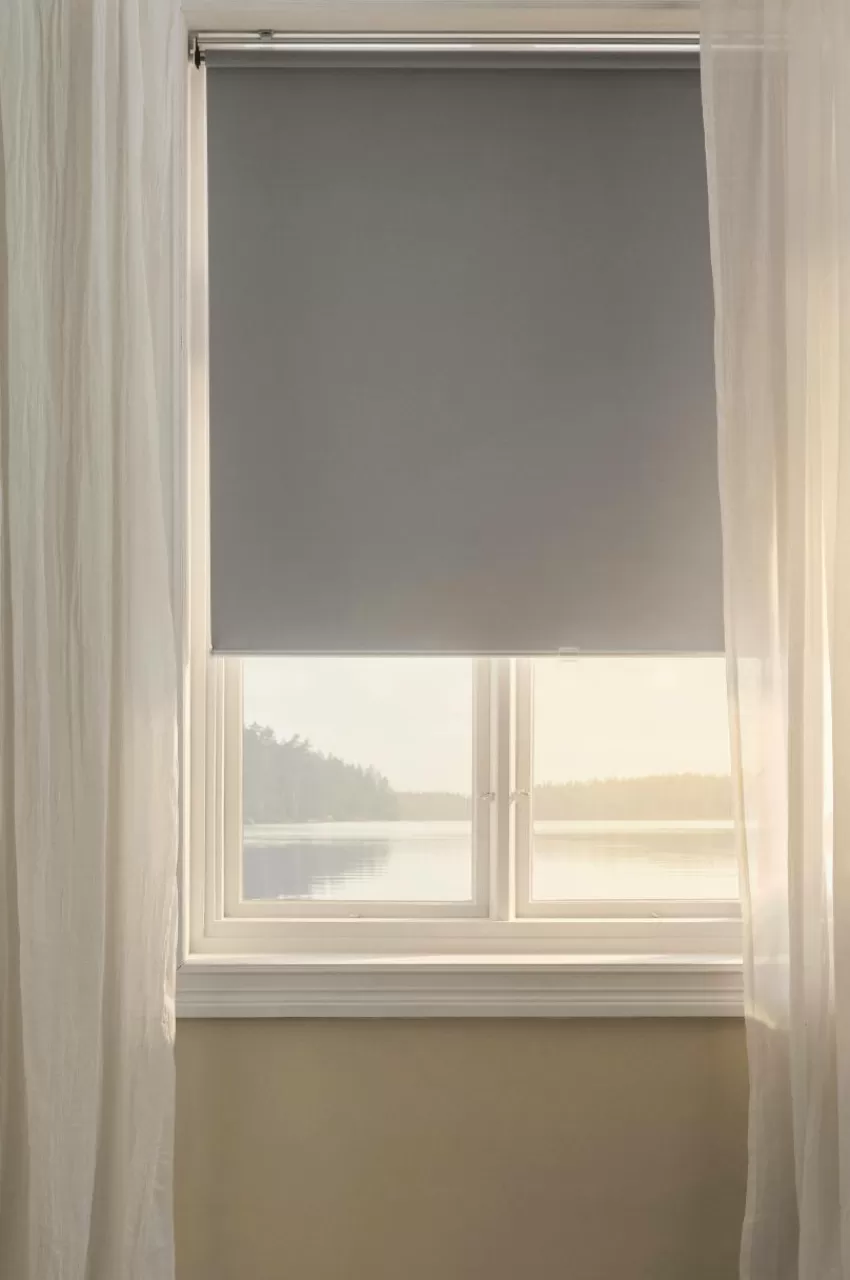 Rullgardiner | Mörkläggningsgardiner*Jotex NIKA Mörkläggande Rullgardin - Höjd 165 Cm Grå