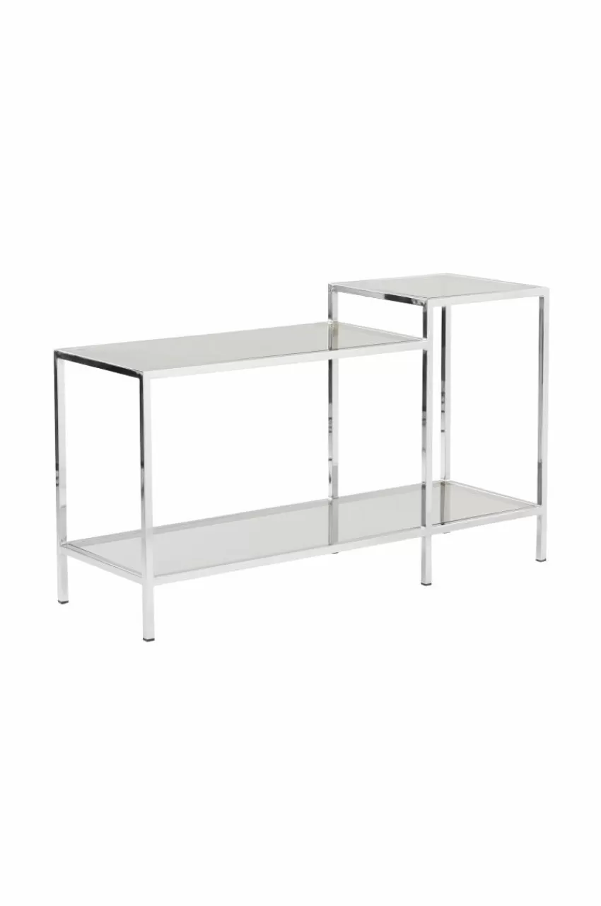Förvaring*Jotex NOLITA Sideboard 40x120 Cm Krom/glas