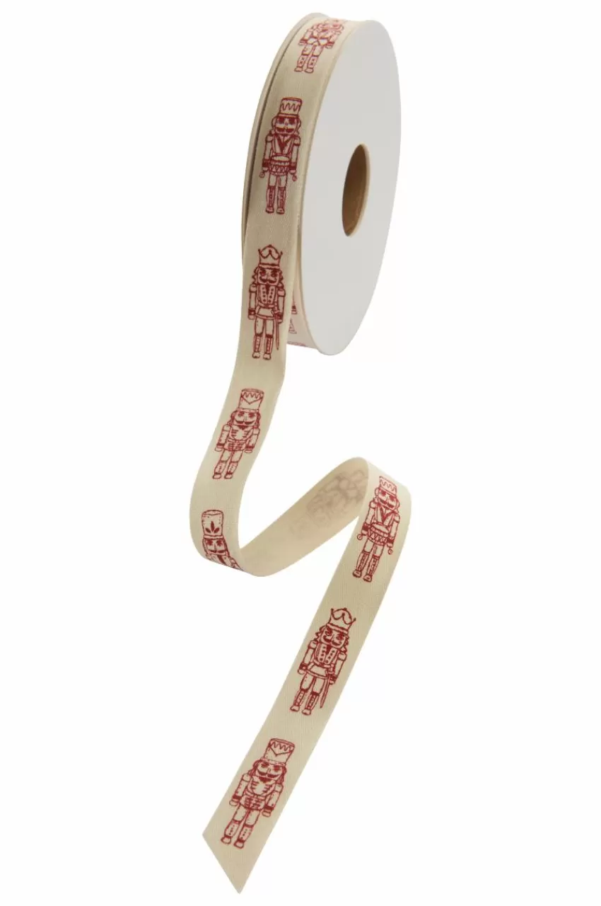 Presentpapper & Snöre | Juldekoration*Jotex NUTCRACKER Band Röd