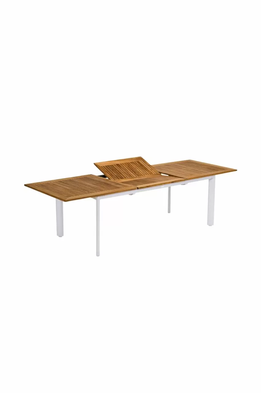 Utebord | Utemöbler*Jotex NYDALA Bord 96x200/280 Cm Vit