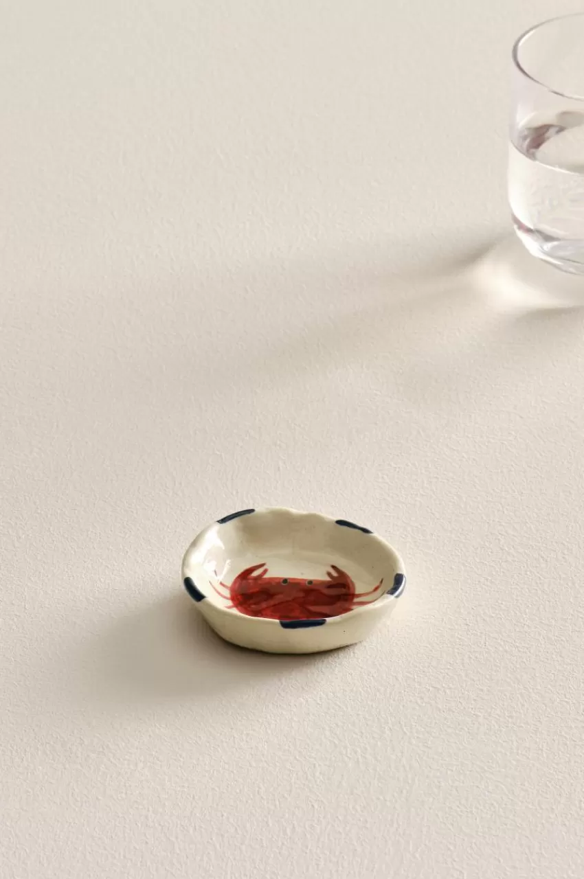 Skålar*Jotex OCEAN Skål ø 8 Cm Naturvit/multi