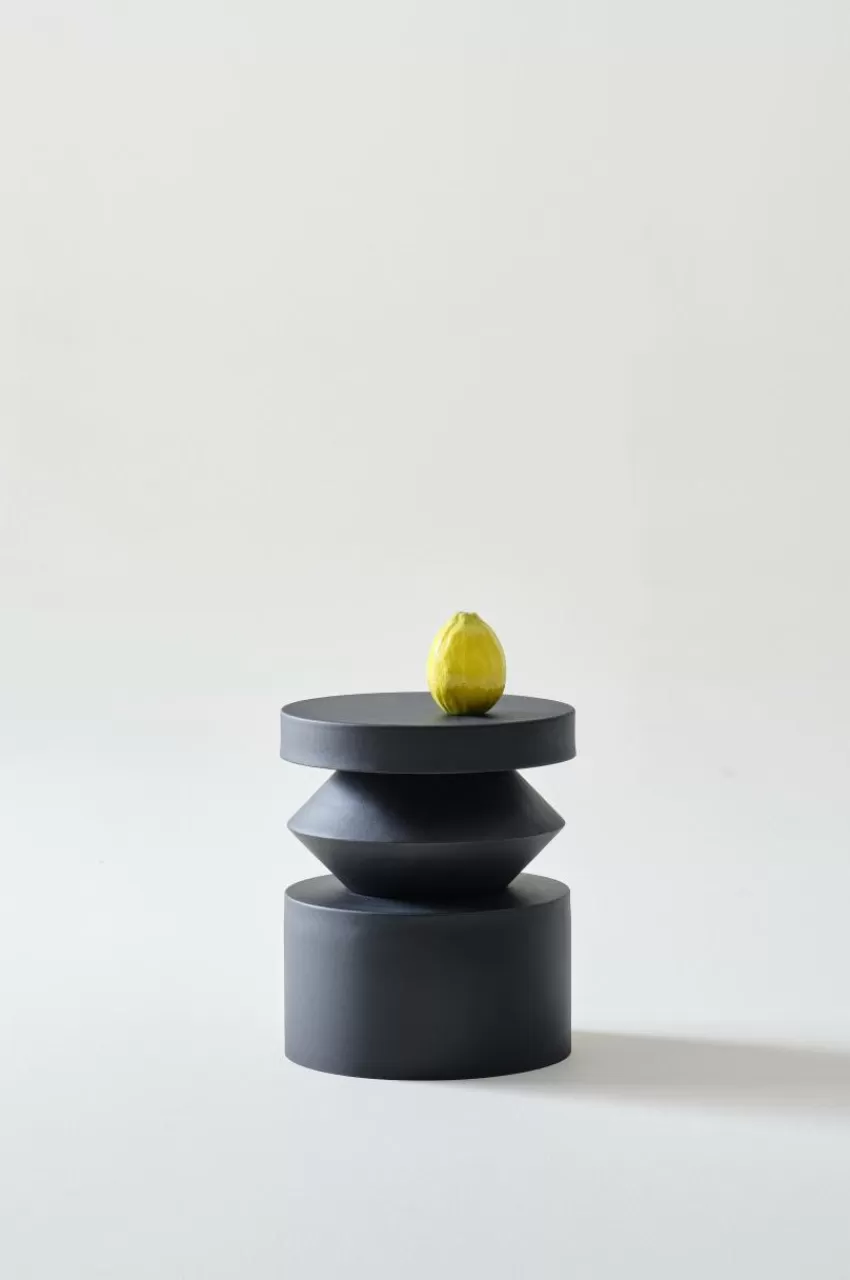 Bord*Jotex OMARA Sidobord ø 34,5 Cm Svart