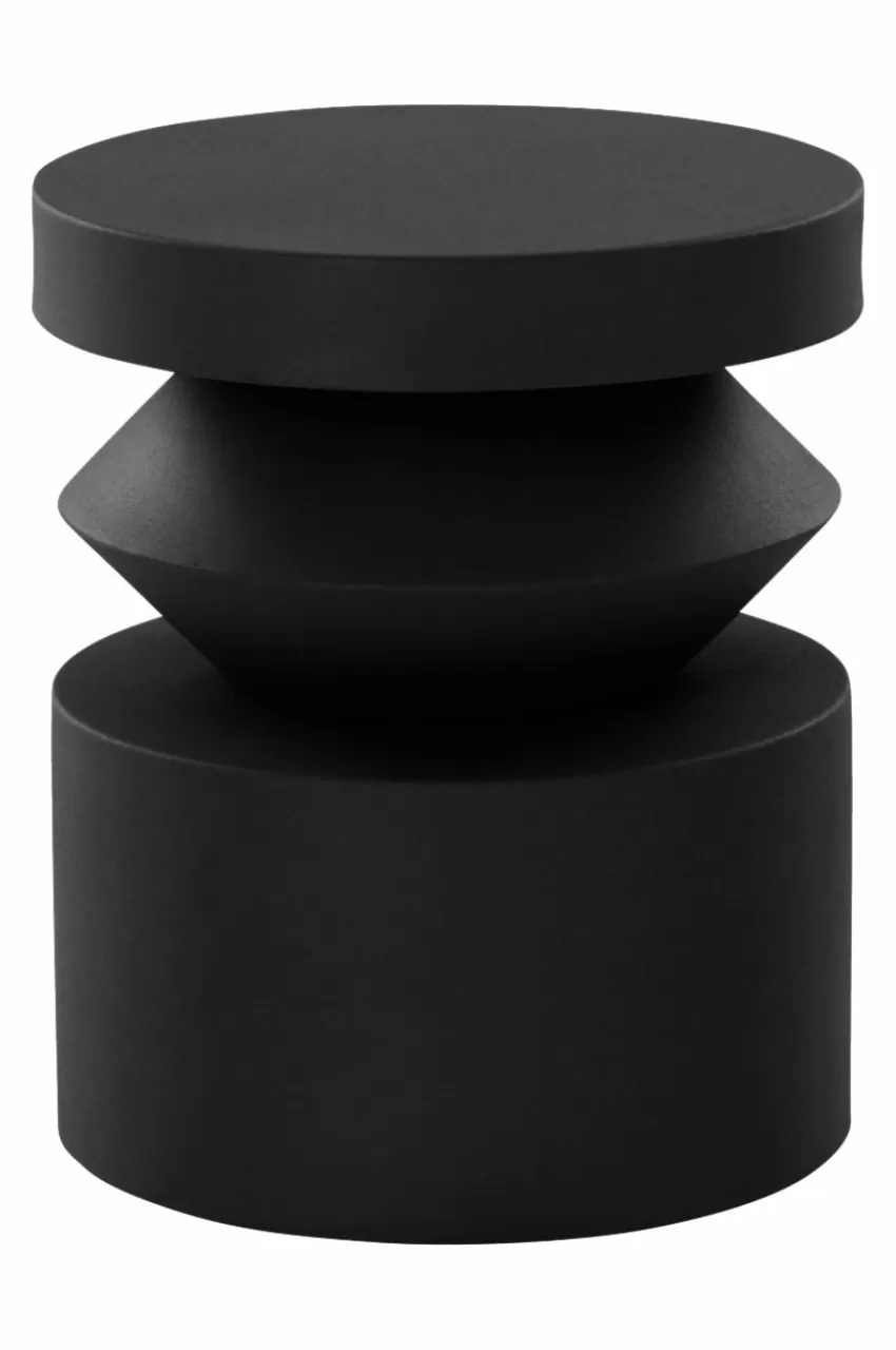 Bord*Jotex OMARA Sidobord ø 34,5 Cm Svart