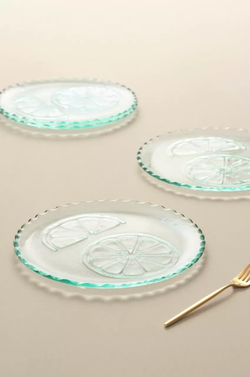 Tallrikar*Jotex ORANGINA Tallrik 4-pack ø 27 Cm Transparent