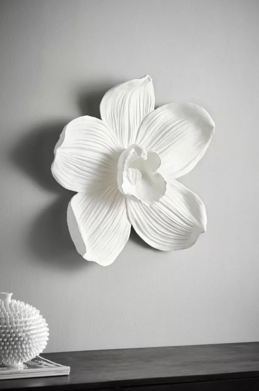 Väggdekoration*Jotex ORCHID Väggdekoration - Stor Vit