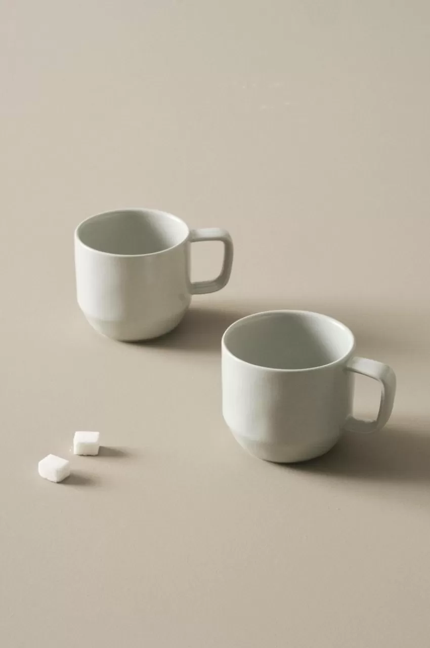 Koppar & Muggar | Juldukning*Jotex OTTILIE Mugg 2-pack Ljusgrå