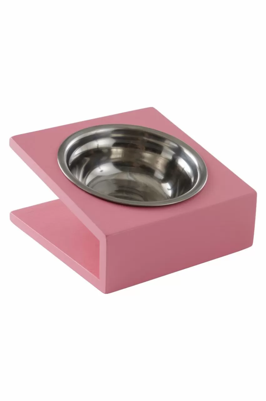Djurtillbehör*Jotex OTTIS Hundmatskål/kattmatskål - Enkel Rosa