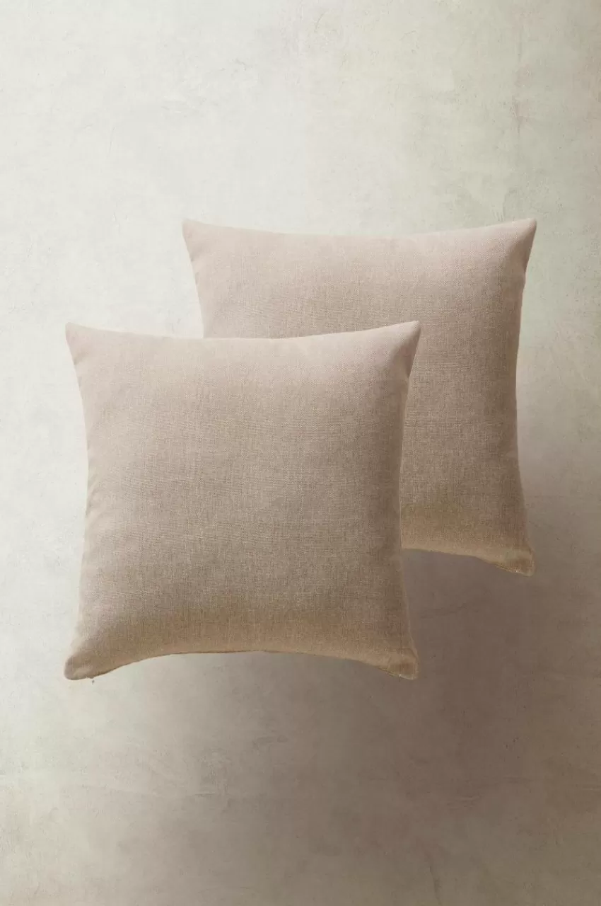 Textilier | Stolsdynor & Sittkuddar*Jotex PARAGGI Kuddfodral 2-pack 50x50 Cm Beige