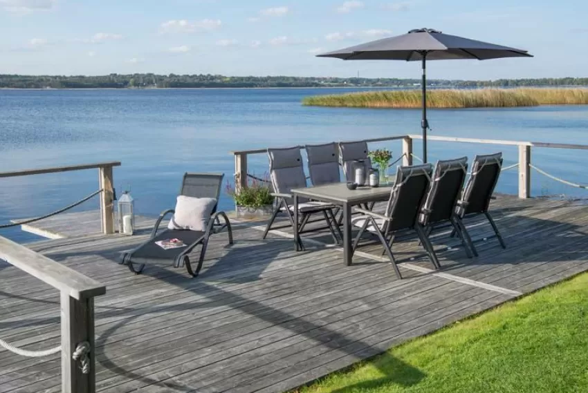 Parasoller & Pergola | Utemöbler*Jotex Parasoll ø 300 Cm Grå
