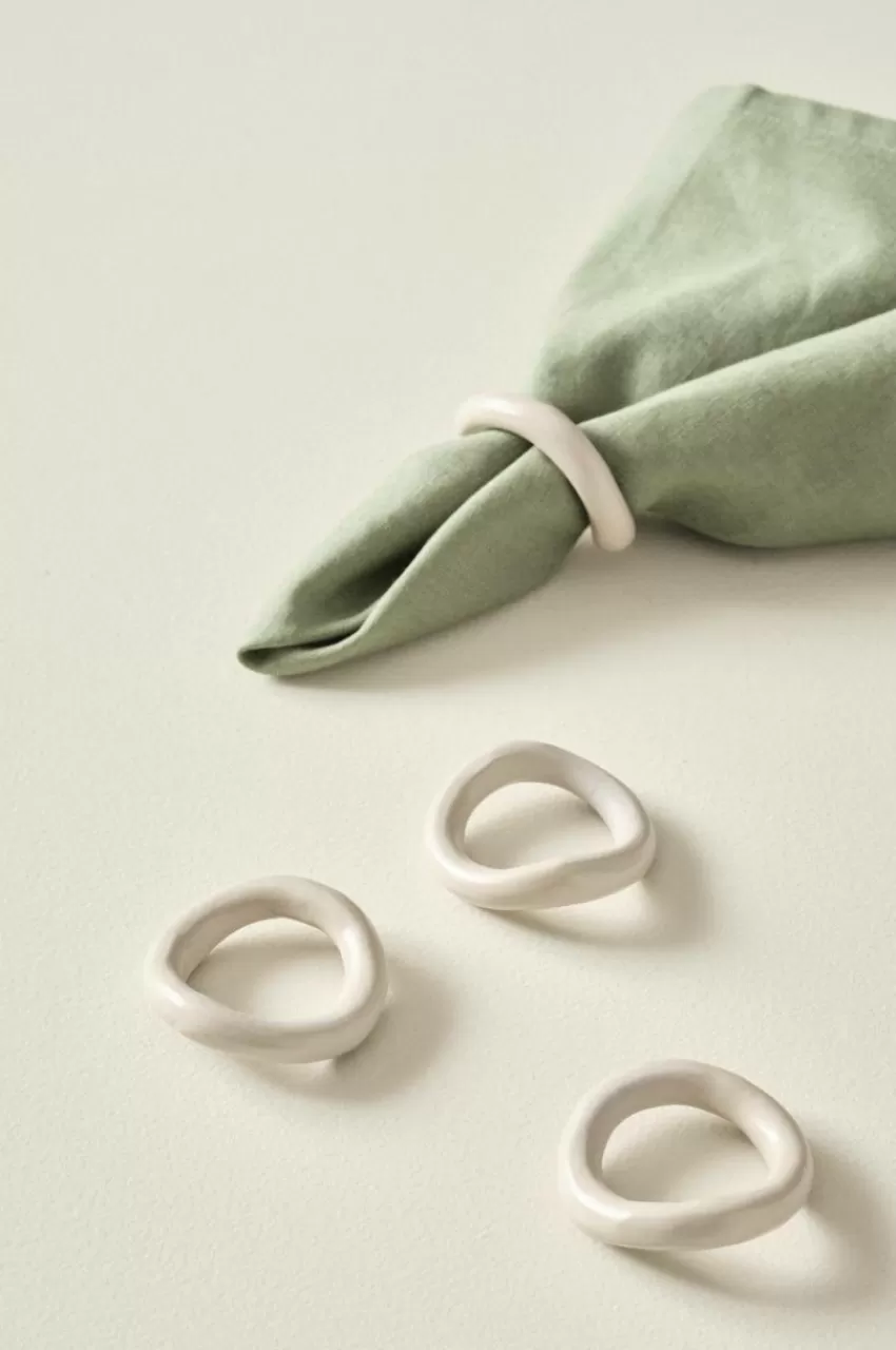 Kökstillbehör*Jotex PARKER Servettring 4-pack Beige