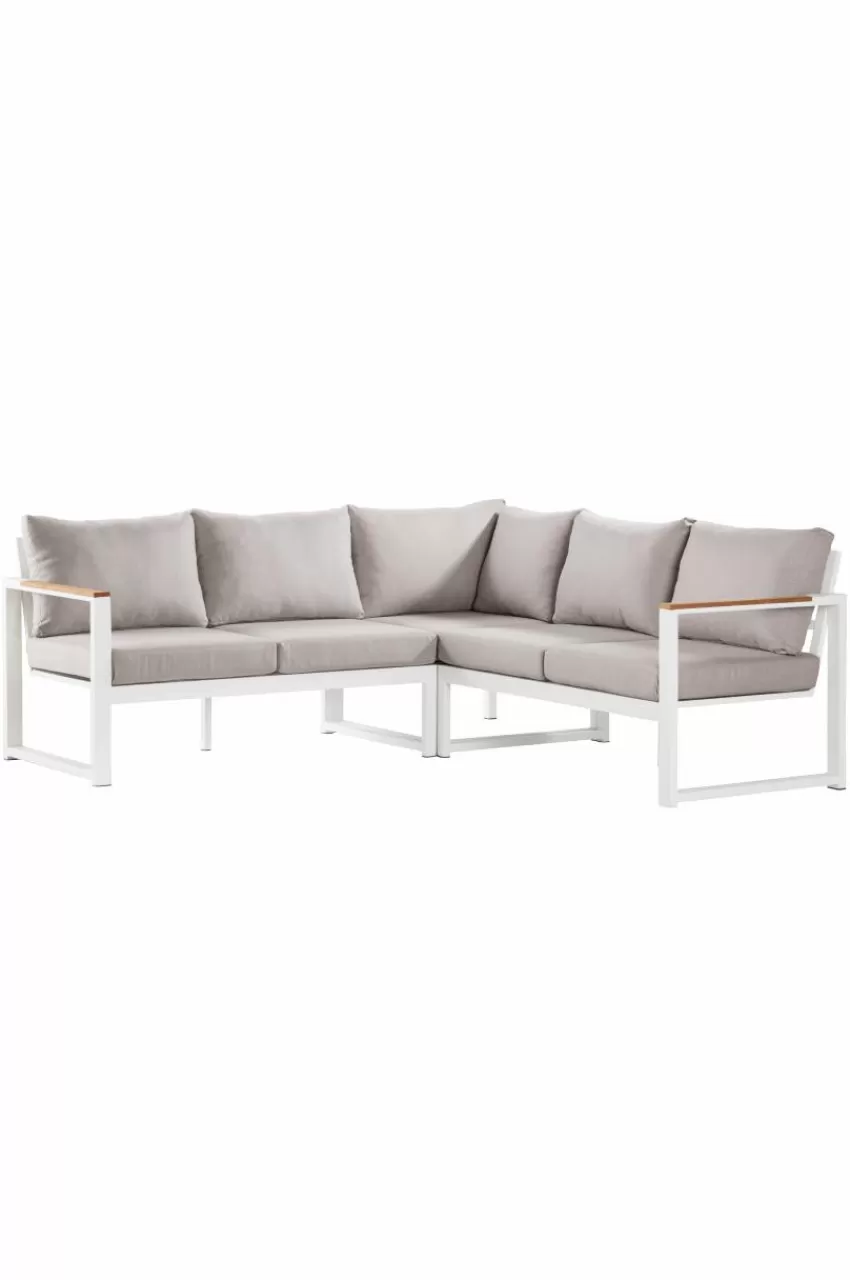 Utesoffor & Utebänkar | Utemöbler*Jotex PAROS Loungesoffa - 3 Delar Vit