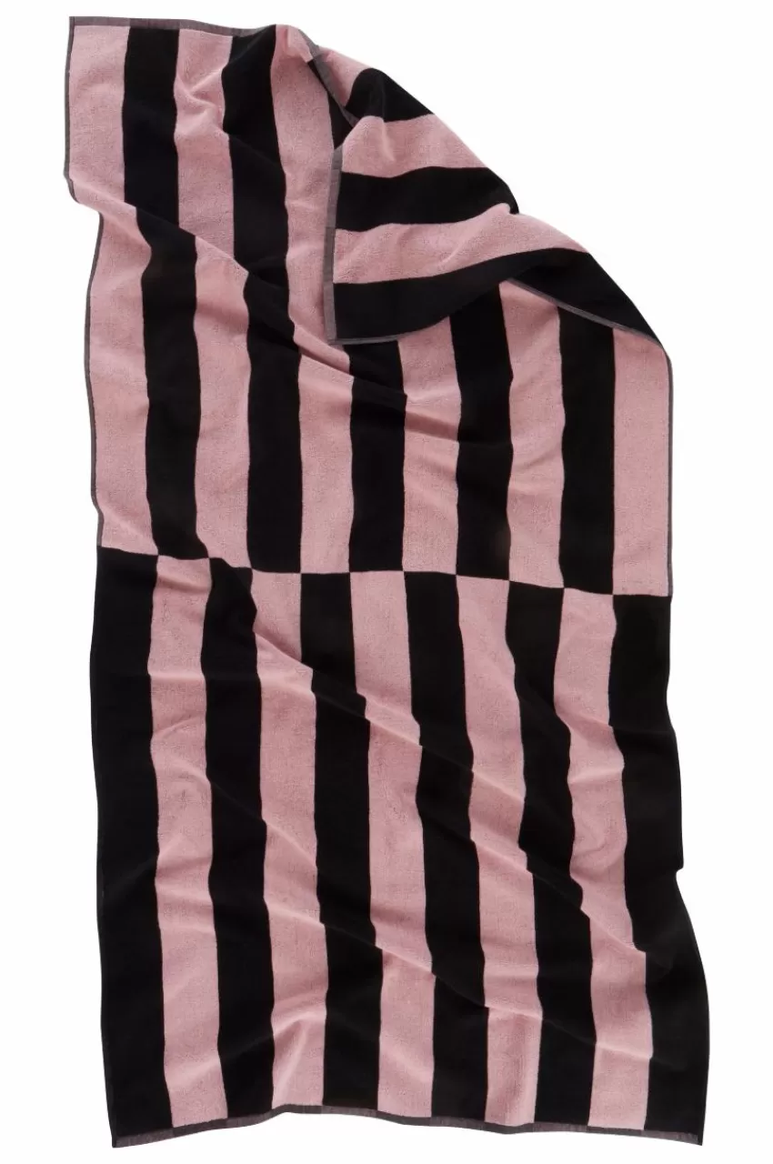 Badlakan*Jotex PAROS Strandbadlakan Rosa/svart
