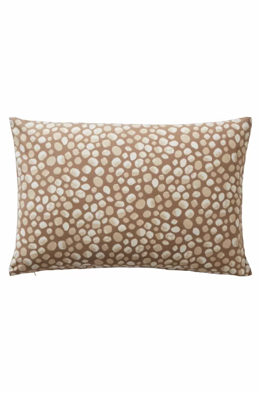 Prydnadskuddar & Fodral*Jotex PEBBLE Kuddfodral 60x40 Cm - Ekologisk Brun