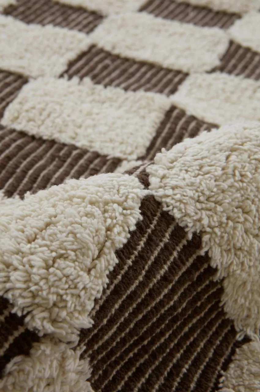 Bomulls- & Trasmattor*Jotex PENTON Bomullsmatta 170x240 Cm Brun/naturvit