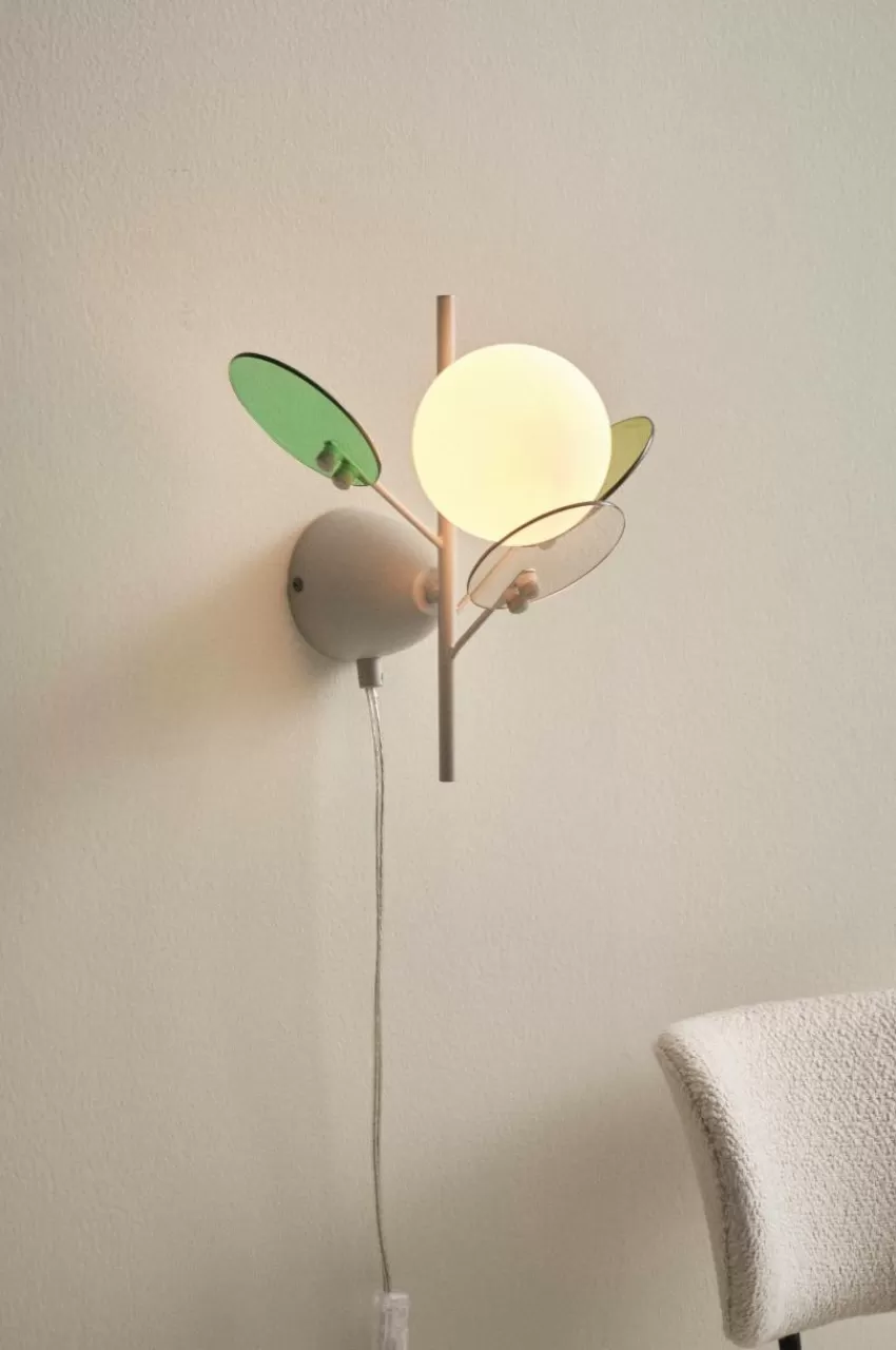 Vägglampor*Jotex PETAL Vägglampa Grå