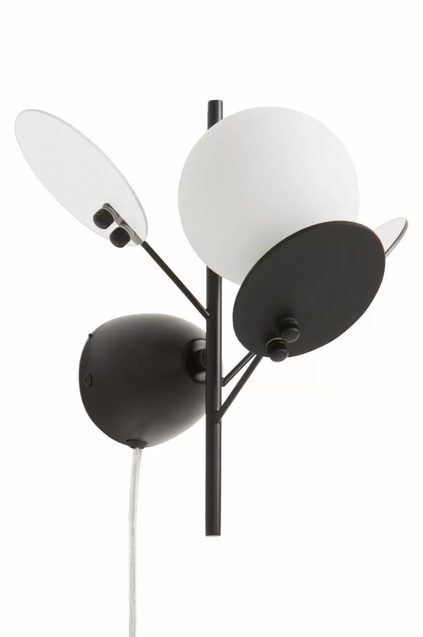 Vägglampor*Jotex PETAL Vägglampa Svart