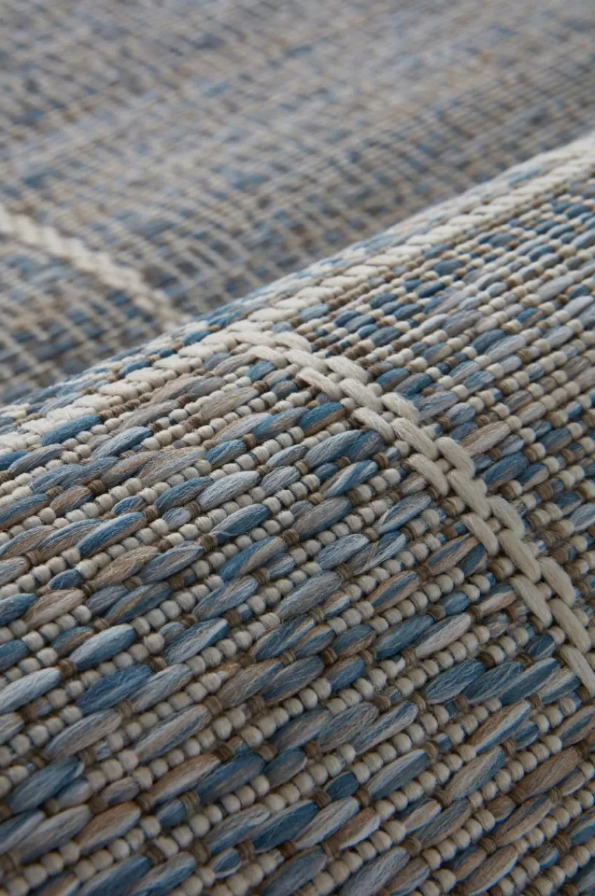 Utomhusmattor | Utomhusmattor*Jotex PICCIONE Utomhusmatta 80x150 Cm Beige/blå