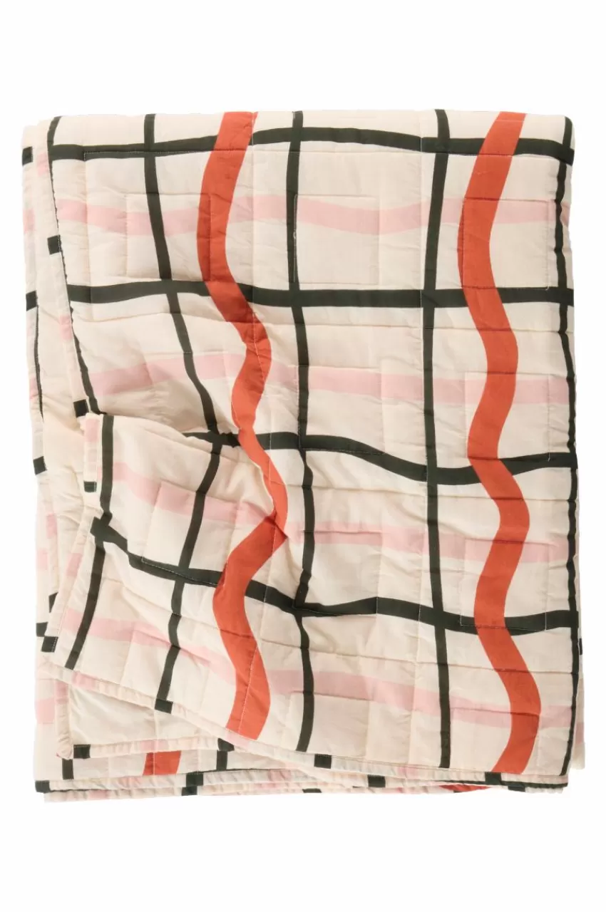Barnsängkläder | Överkast*Jotex PINNER överkast Beige/multi