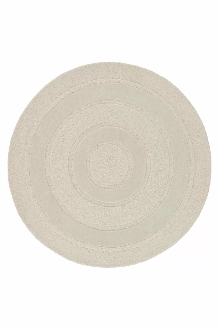 Ullmattor*Jotex PONSAS Ullmatta ø 150 Cm Naturvit