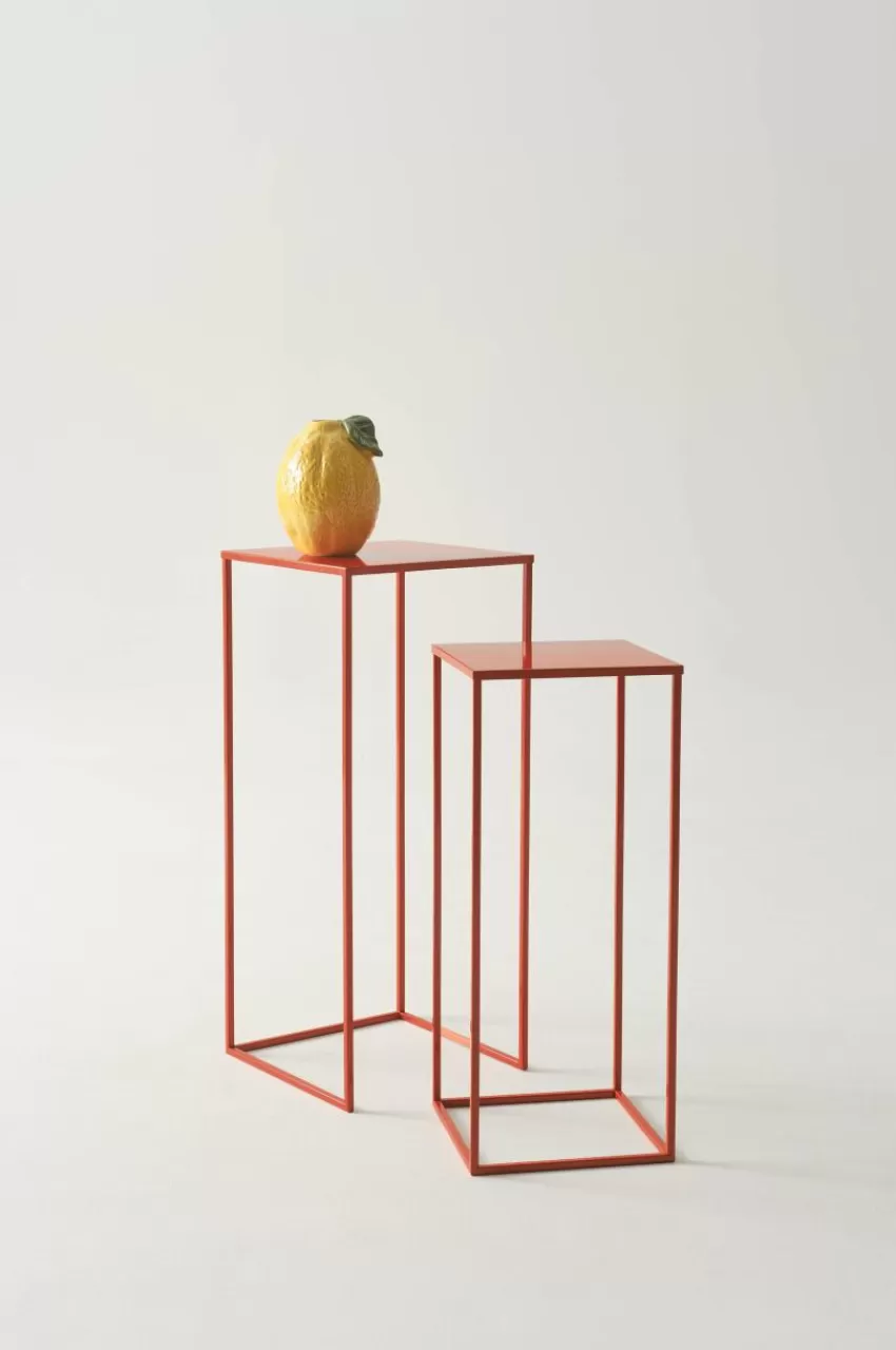 Utekrukor | Utemöbler*Jotex POTTERY Piedestal 2-pack Orange