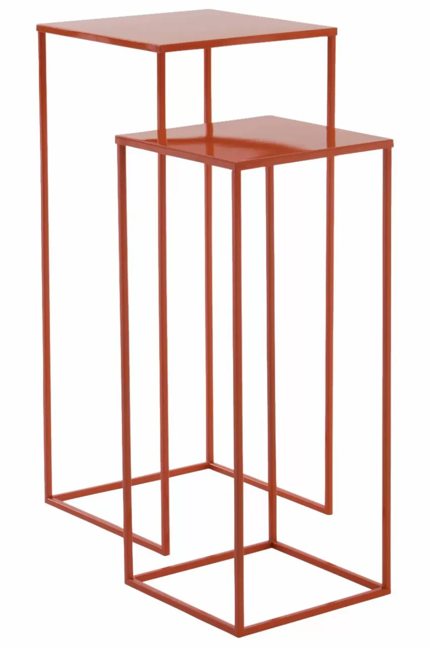 Utekrukor | Utemöbler*Jotex POTTERY Piedestal 2-pack Orange