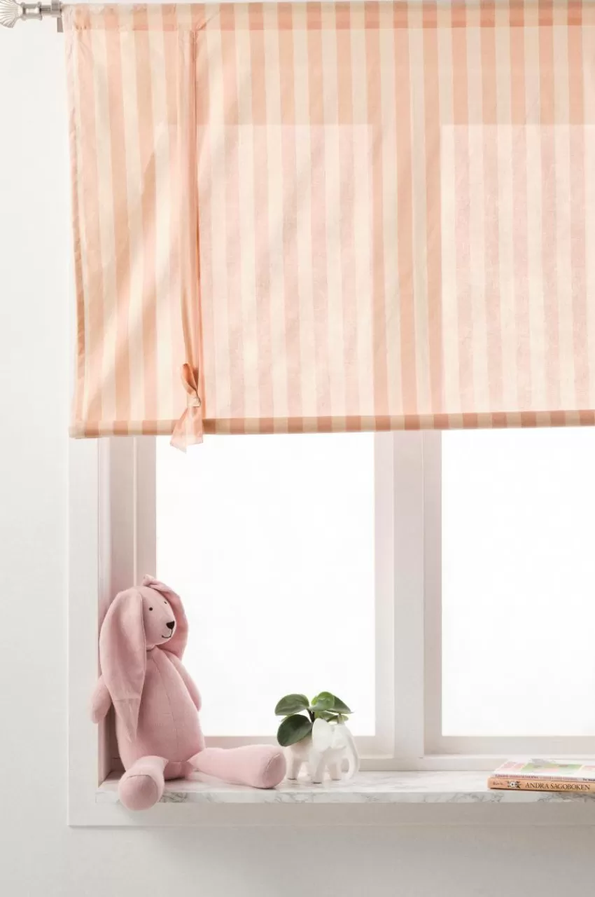 Barngardiner*Jotex RAIA Roll Up-gardin Rosa
