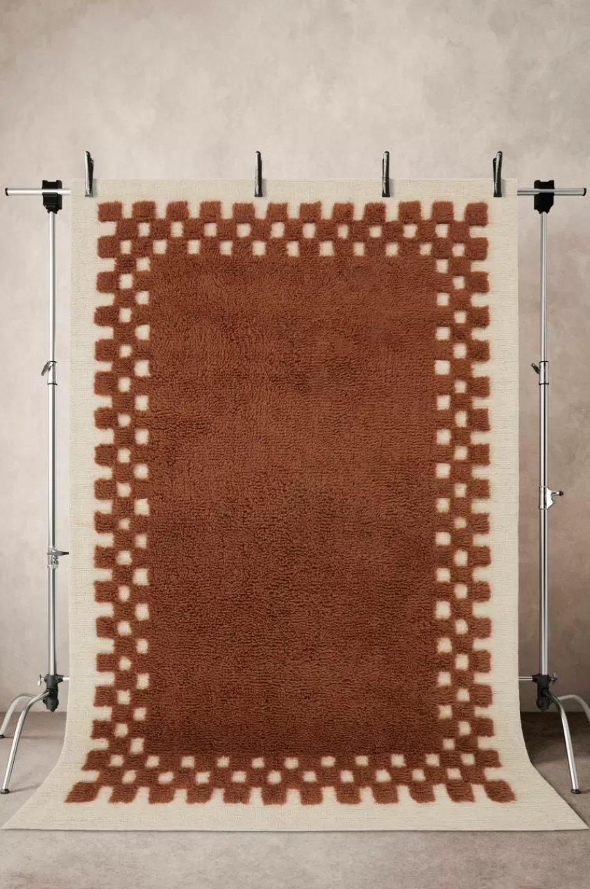 Ullmattor*Jotex RAVA Ullmatta 200x300 Cm Brun/Naturvit