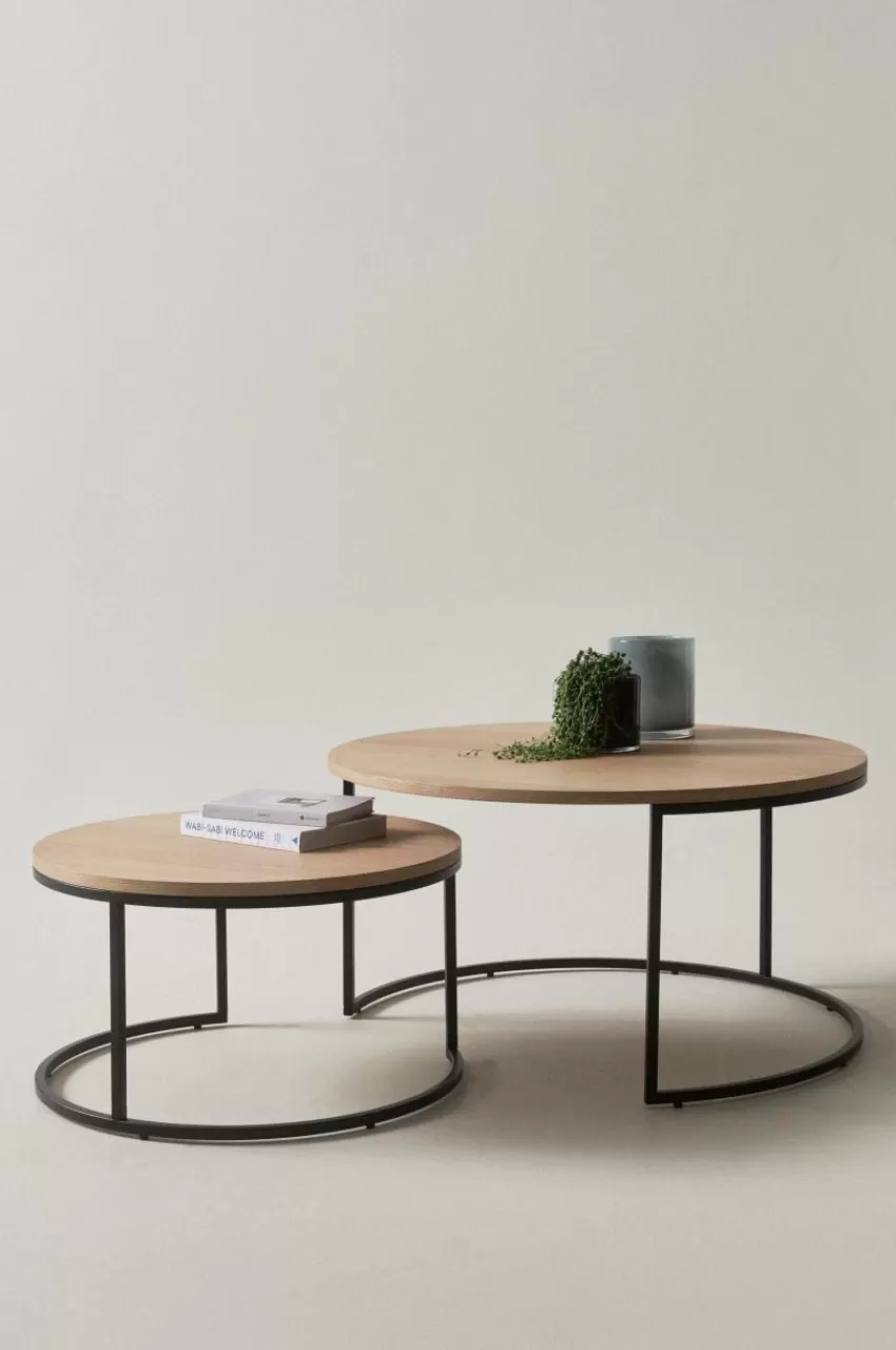 Bord*Jotex REDMOND Soffbord 2 Delar Ekfaner