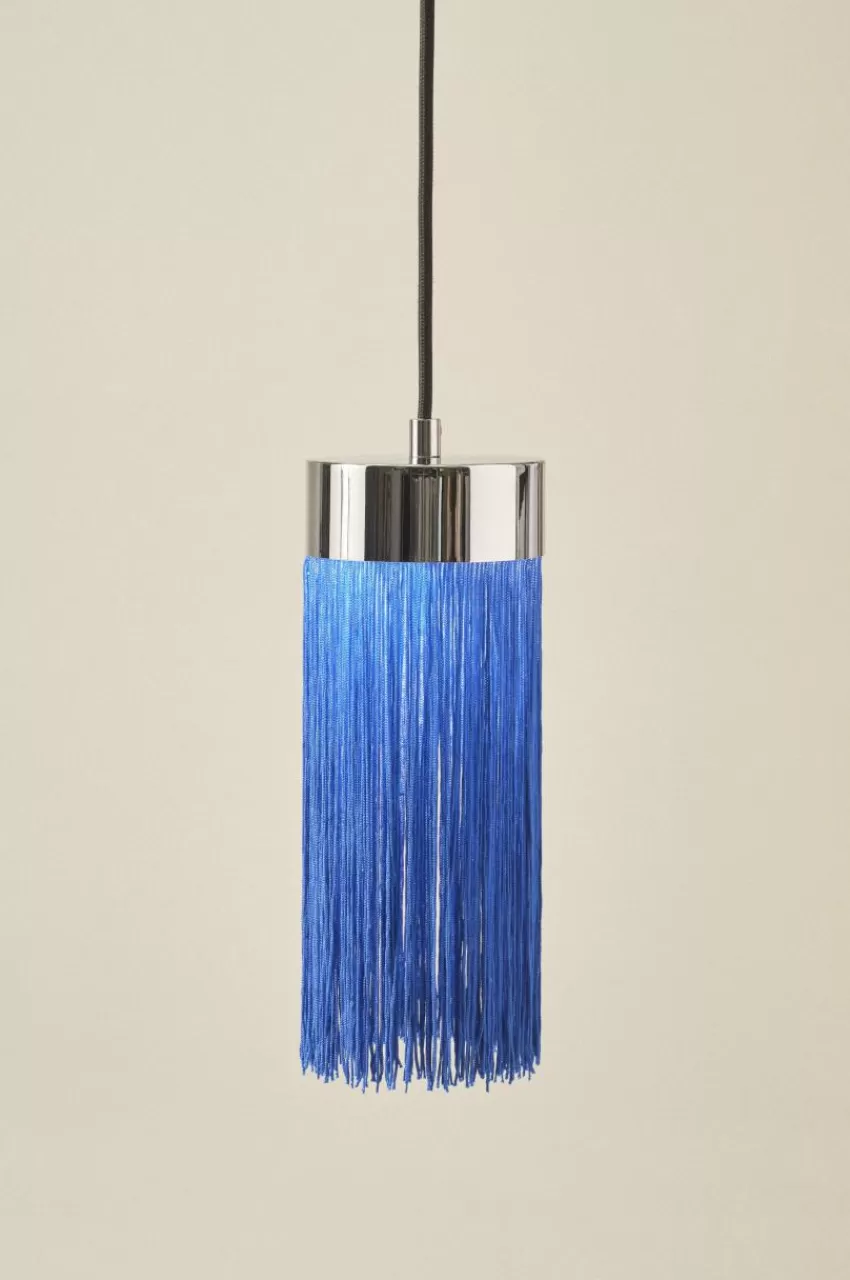 Fönsterlampor*Jotex REGENCY Fönsterlampa Krom/blå
