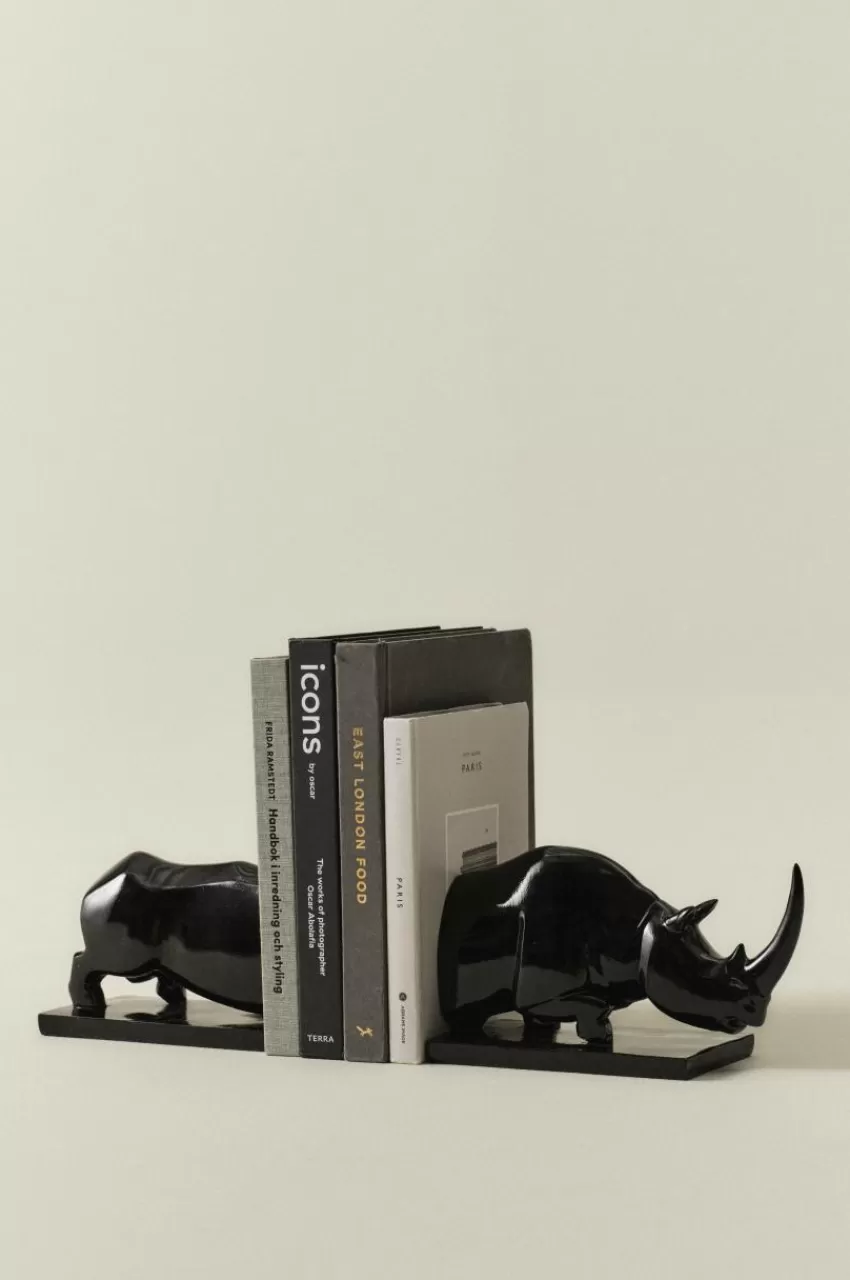 Prydnadssaker | Förvaring*Jotex RHINO Bokstöd 2-pack Svart