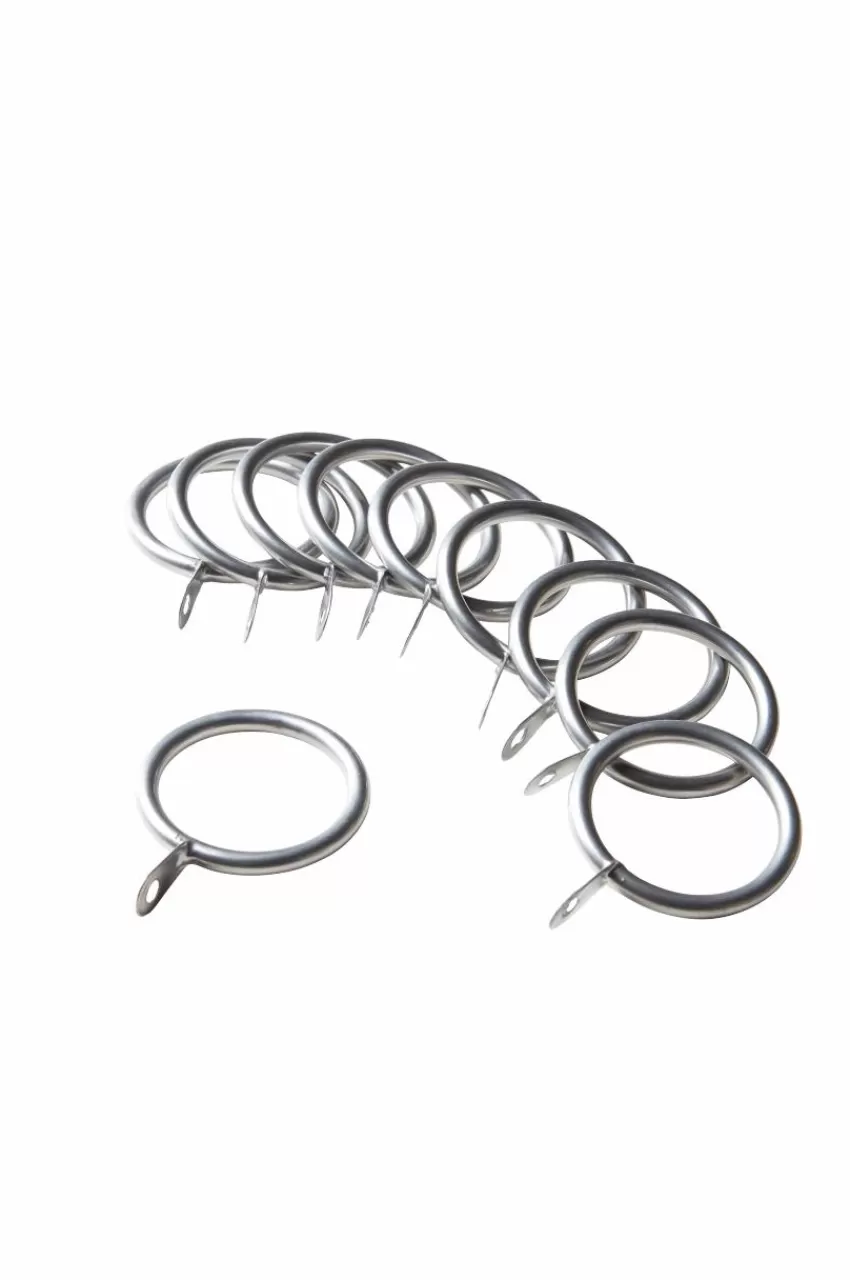 Gardintillbehör*Jotex RINGIS Gardinring 10-pack Silver