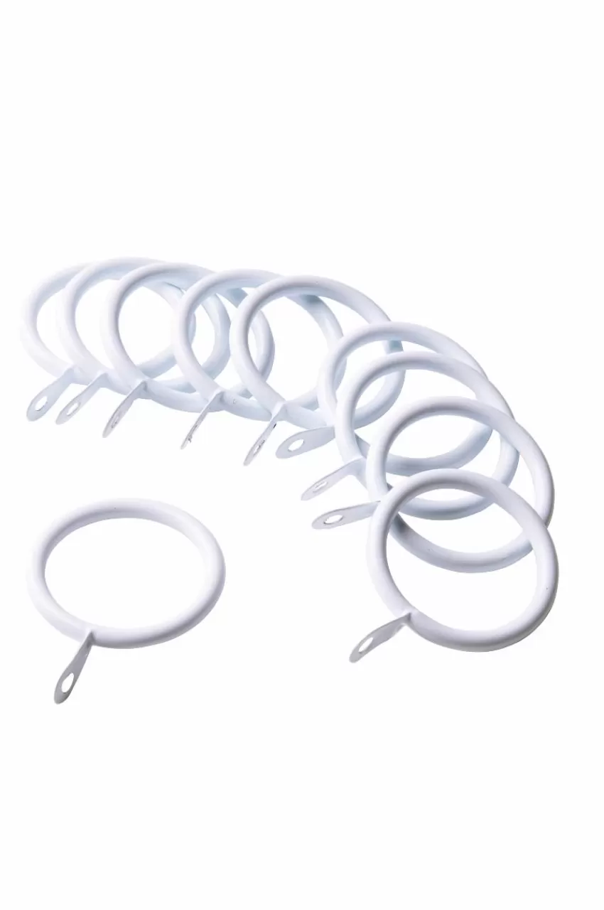 Gardintillbehör*Jotex RINGIS Gardinring 10-pack Vit