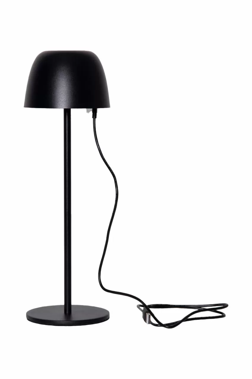 Utebelysning | Utebelysning*Jotex RONDA USB Uppladdningsbar Bordslampa Svart