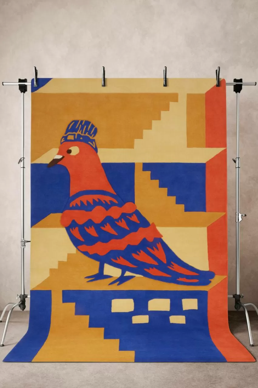 Ullmattor*Jotex ROOF PIGEON Ullmatta 200x300 Cm Multi