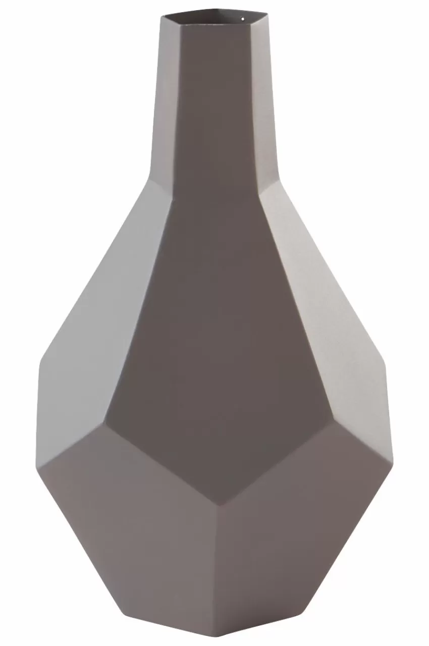 Vaser*Jotex ROWDY Vas - Höjd 32 Cm Grå