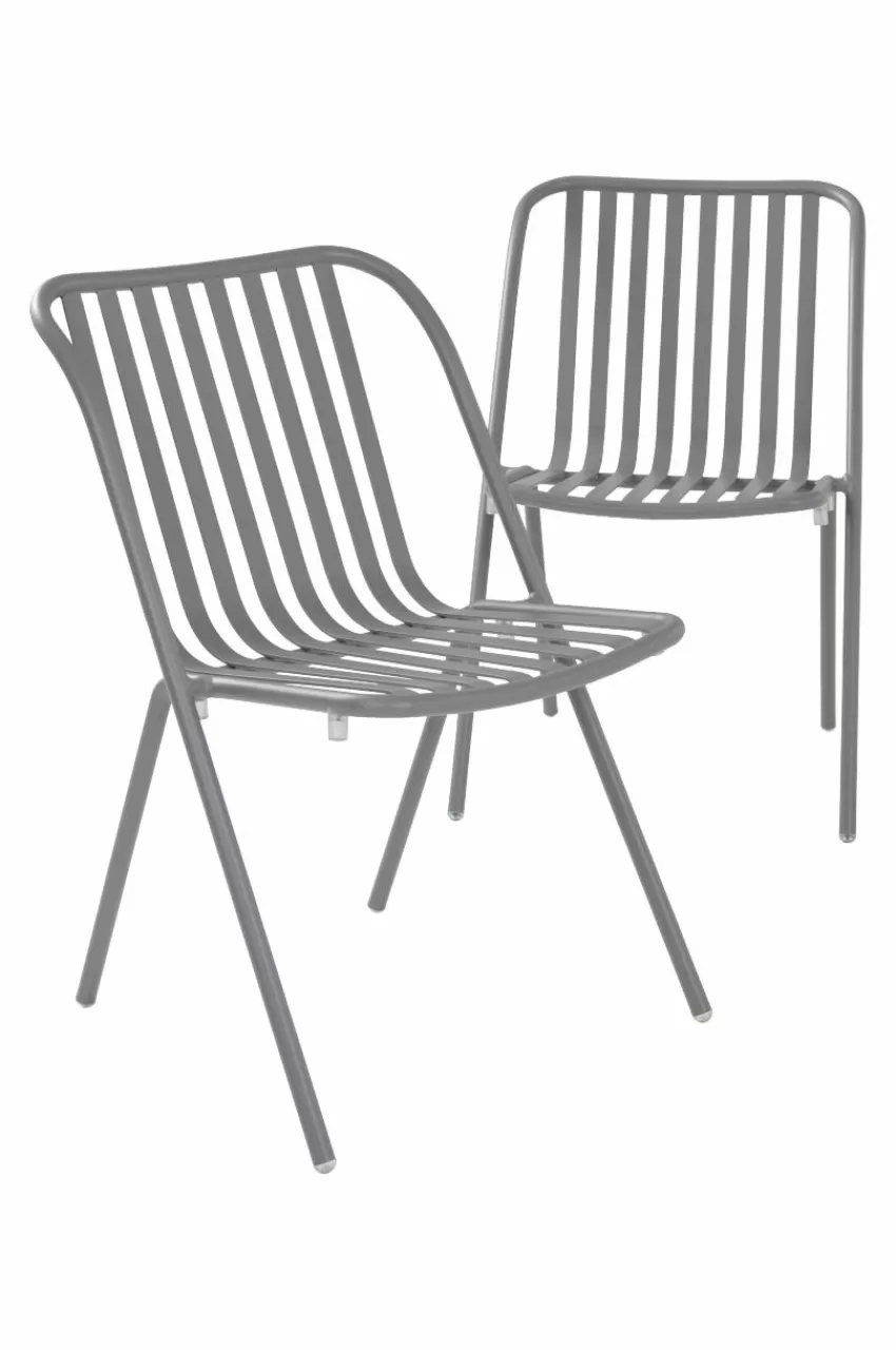Utestolar & Utepallar | Utemöbler*Jotex ROYAN Utestol 2-pack Grå