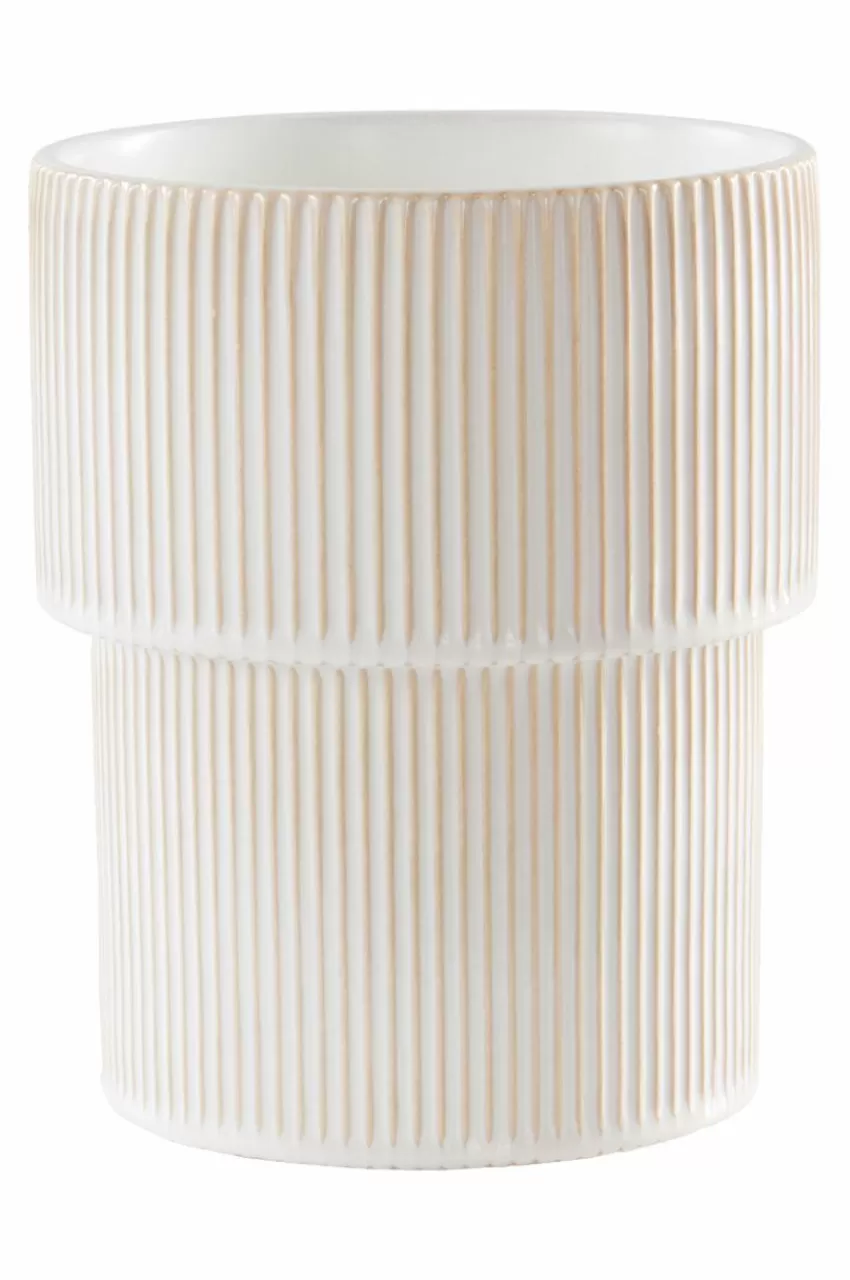 Krukor*Jotex RUBY MAE Kruka ø 21 Cm Naturvit