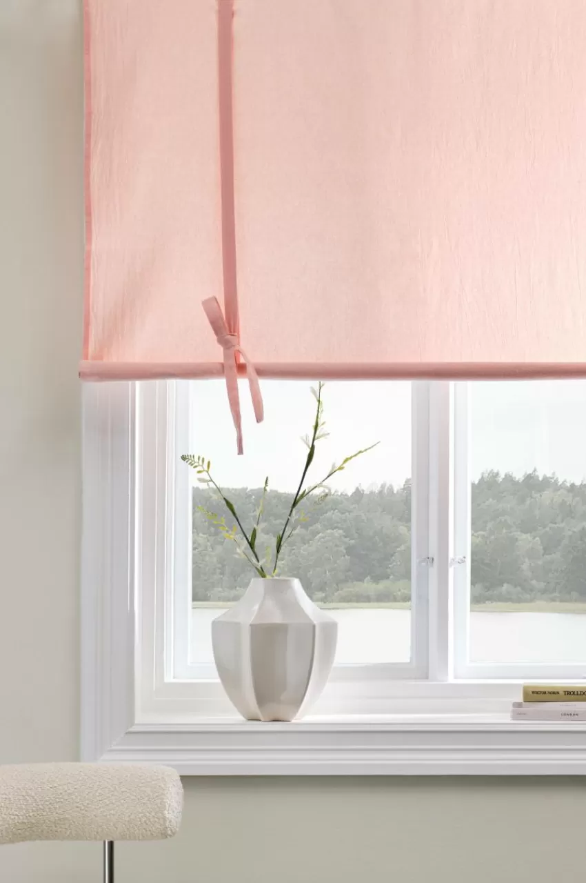 Hissgardiner*Jotex SADIE Roll-up Gardin Ljusrosa