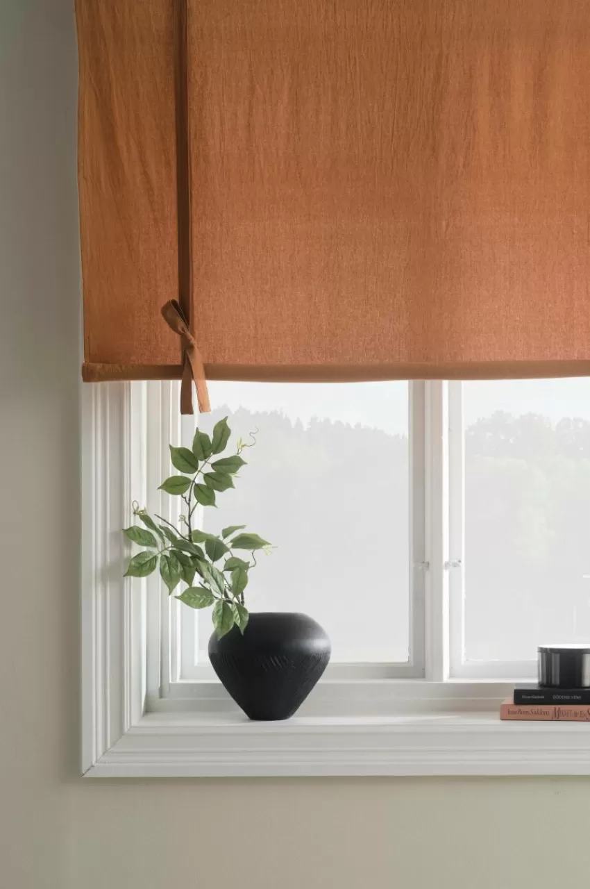 Hissgardiner*Jotex SADIE Roll-up Gardin Bränd orange