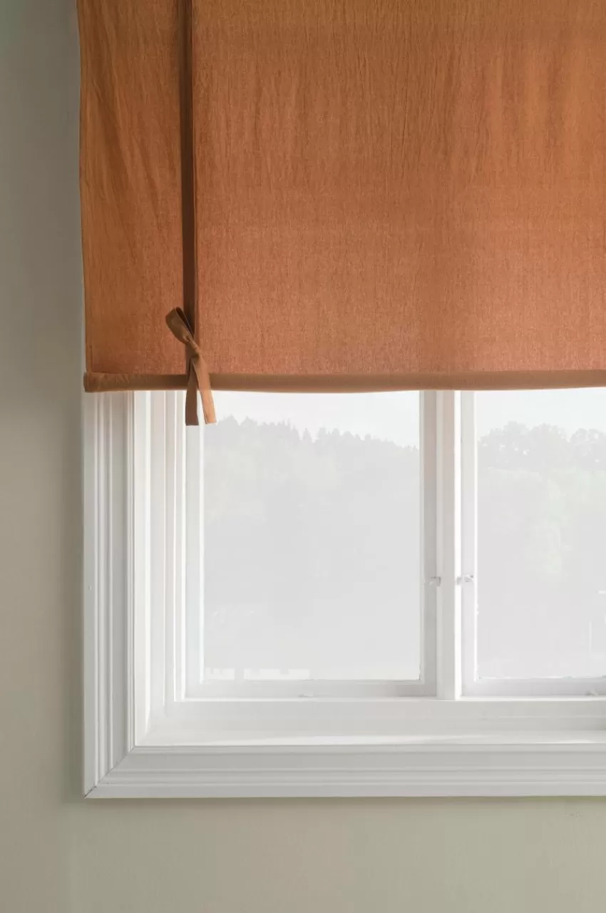 Hissgardiner*Jotex SADIE Roll-up Gardin Bränd orange