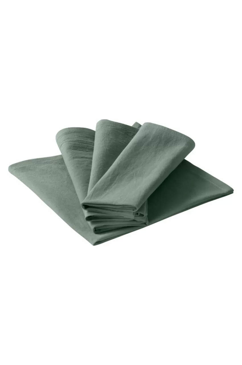 Servetter*Jotex SADIE Servett 4-pack Mörkgrön