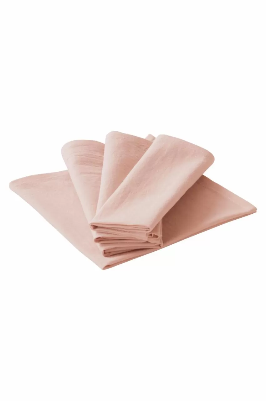 Servetter*Jotex SADIE Servett 4-pack Ljusrosa