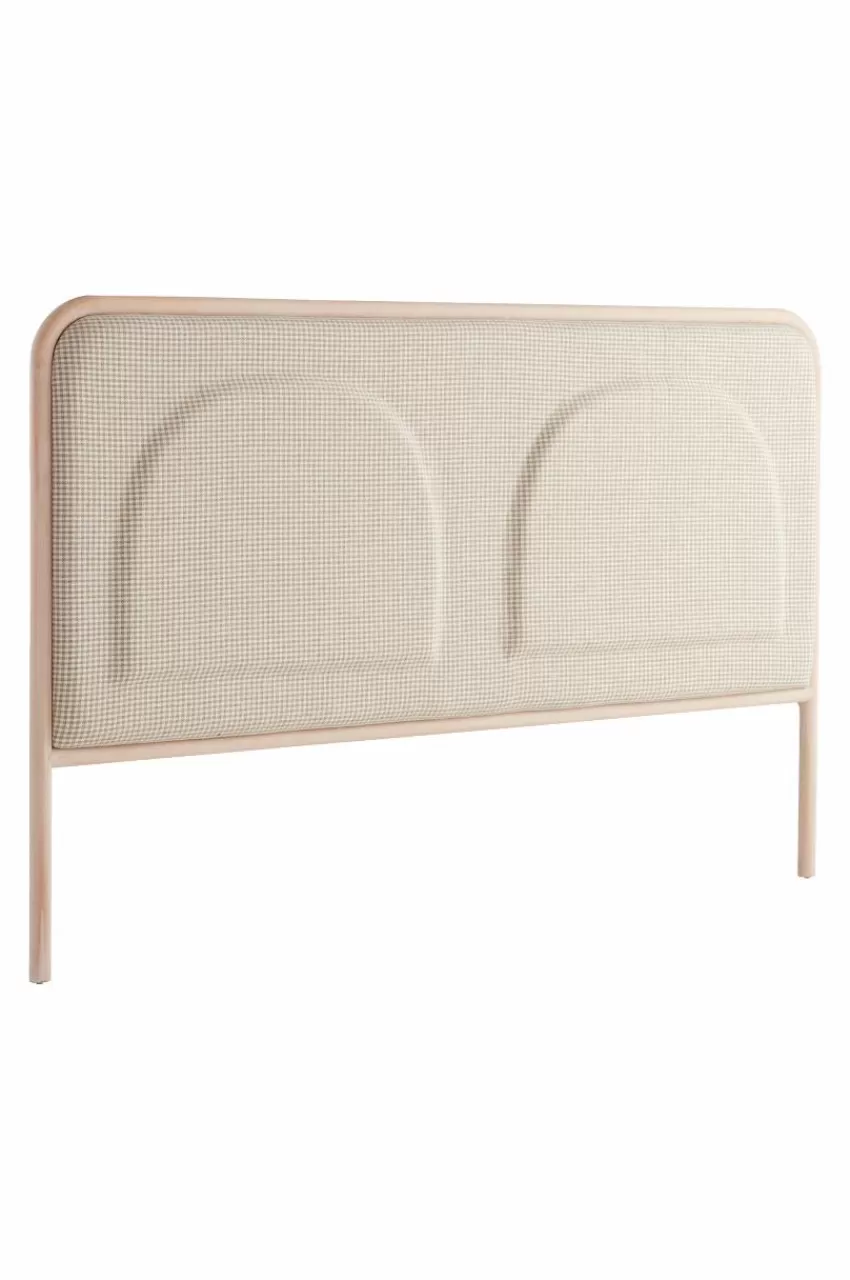 Sänggavlar*Jotex SANDHOLMEN Sänggavel 180 Cm Vitsåpad/vitbeige